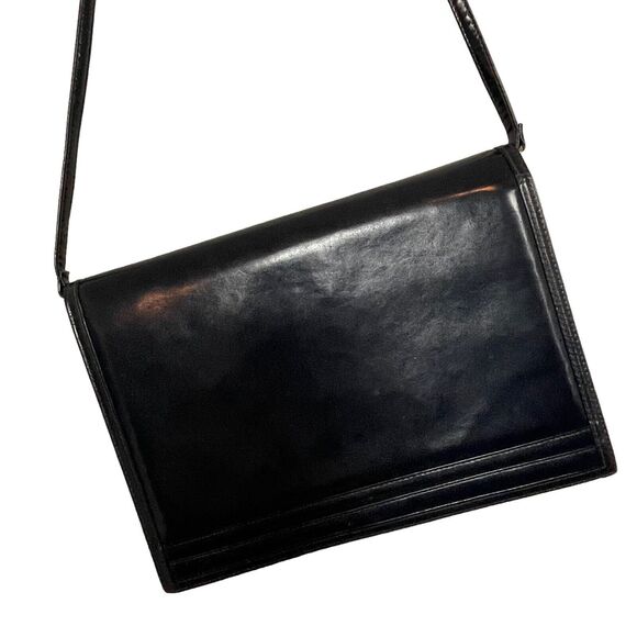 Jay Herbert Vintage Blue Envelope Clutch Shoulder Bag‎ Purse 80s Classic - Picture 2 of 8